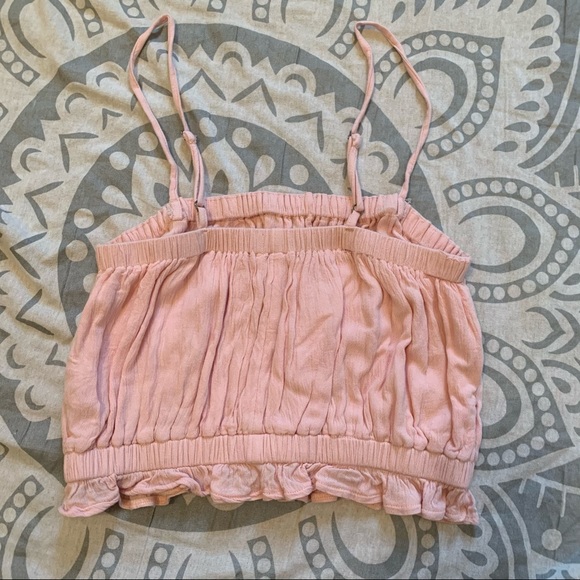 Hollister Ruffle Tube Top - Picture 2 of 3